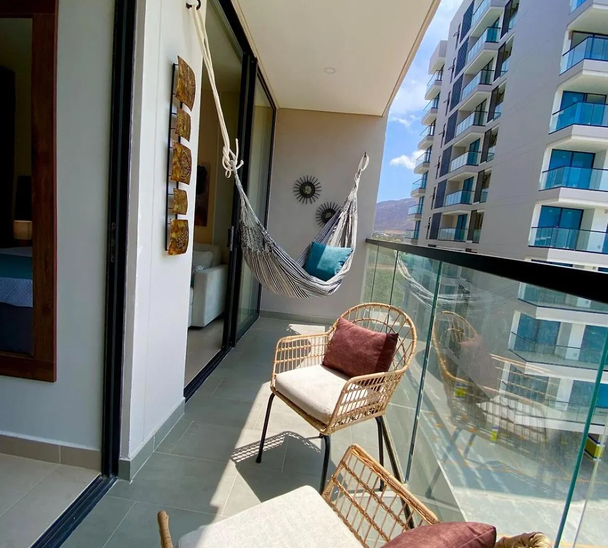 Apartment Lujoso Con Terraza, Vista Al Mar Y Reserva Natural Santa Marta
