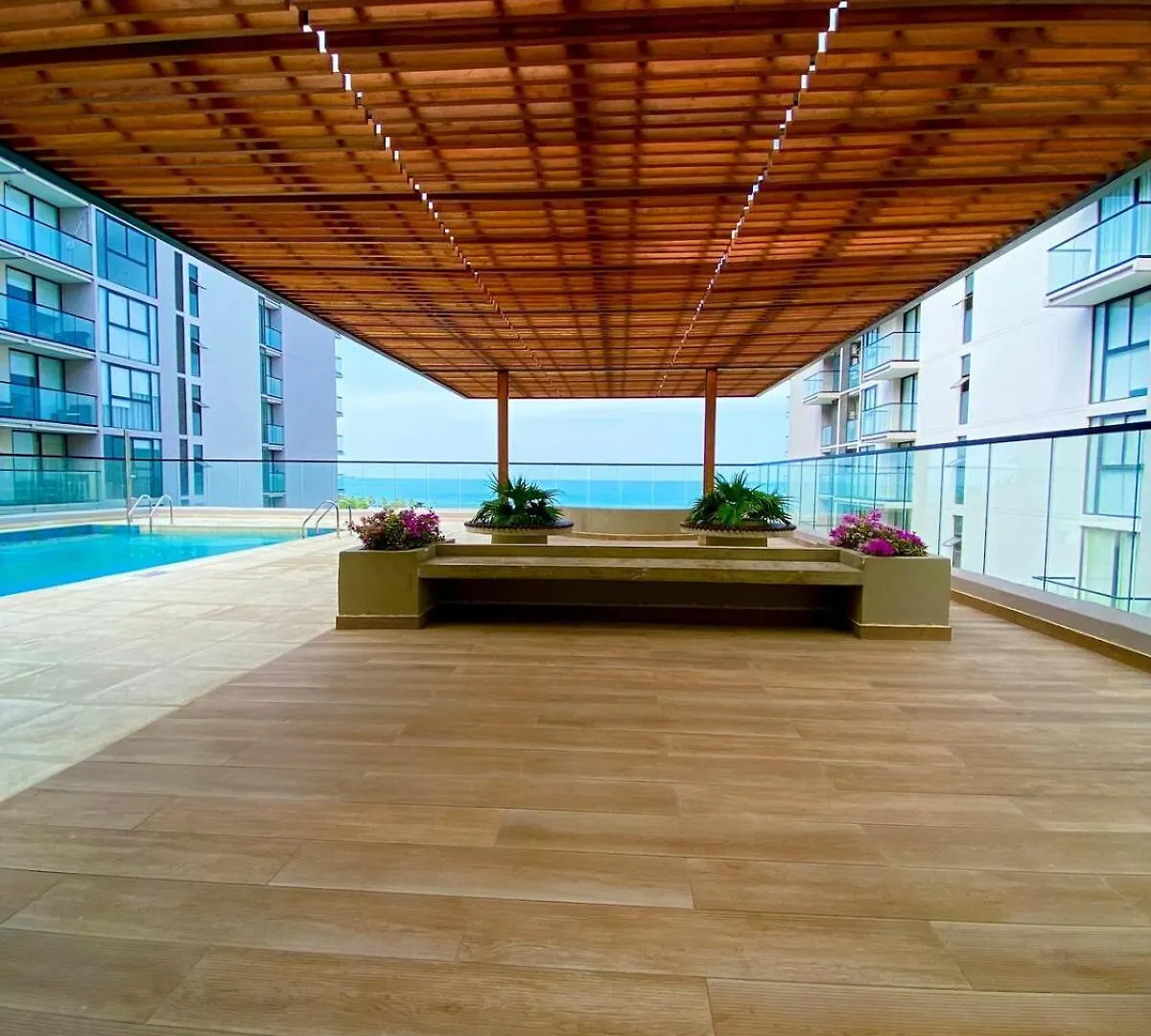 Apartment Lujoso Con Terraza, Vista Al Mar Y Reserva Natural Santa Marta